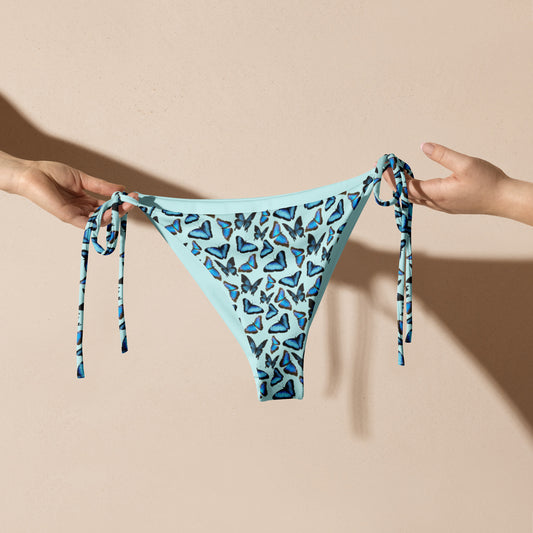 Blue Butterfly  Bikini Bottom