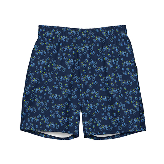 Blueberries Recycled Swim Trunks