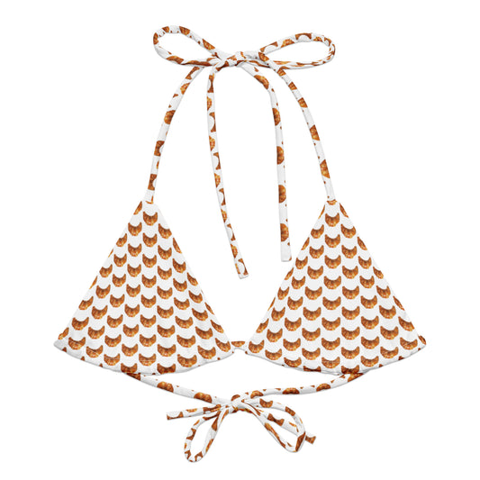 Croissant Recycled Bikini Top