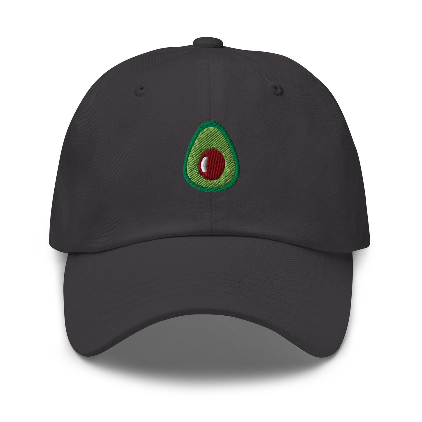 Dark Gray Avocado Dad Hat