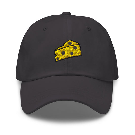 Dark Gray Cheese Dad Hat