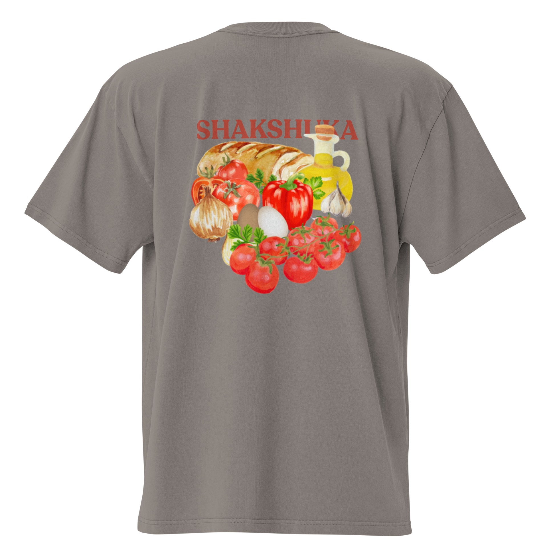 Faded gray Shakshuka t-shirt