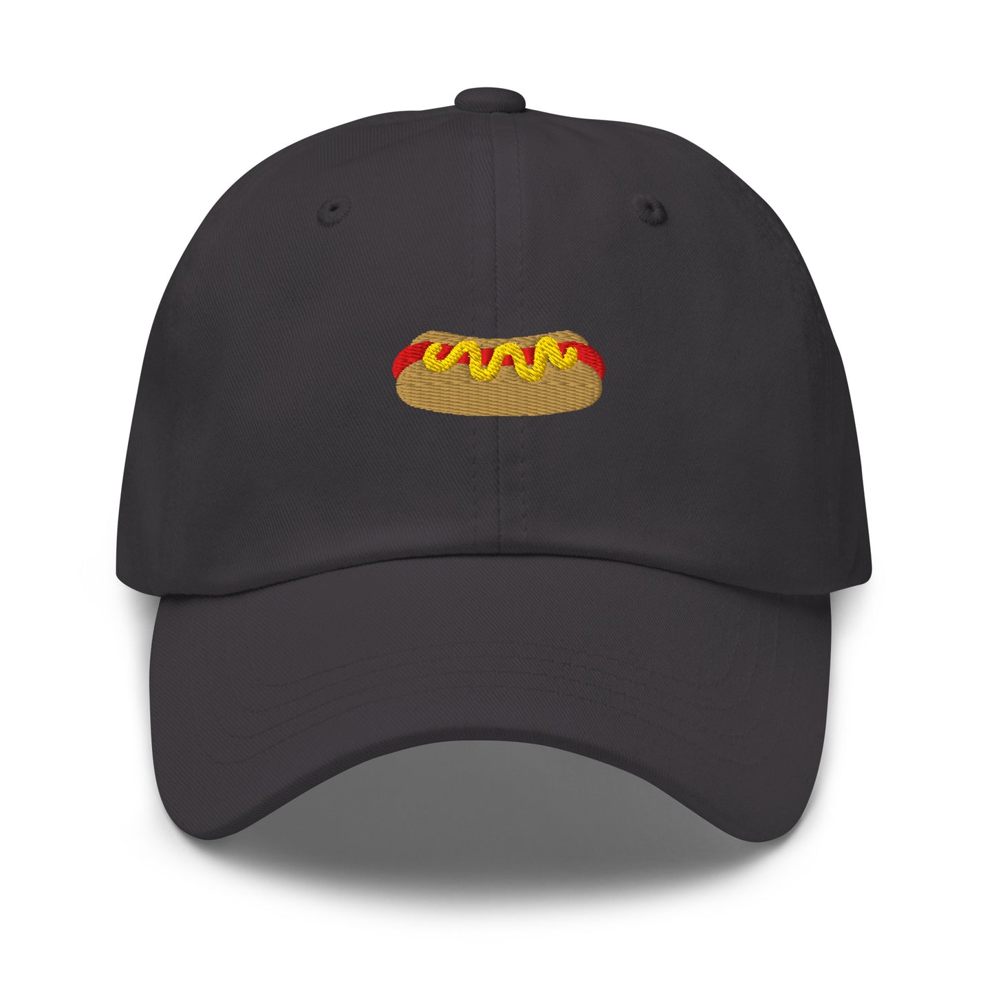 Gray hot dog hat