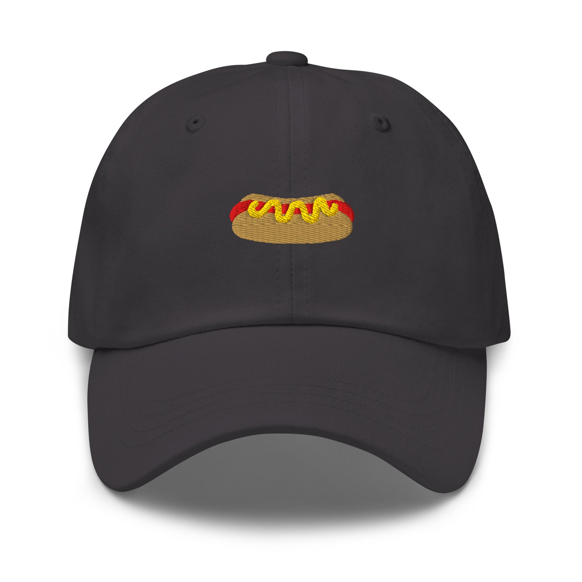 Gray hot dog hat