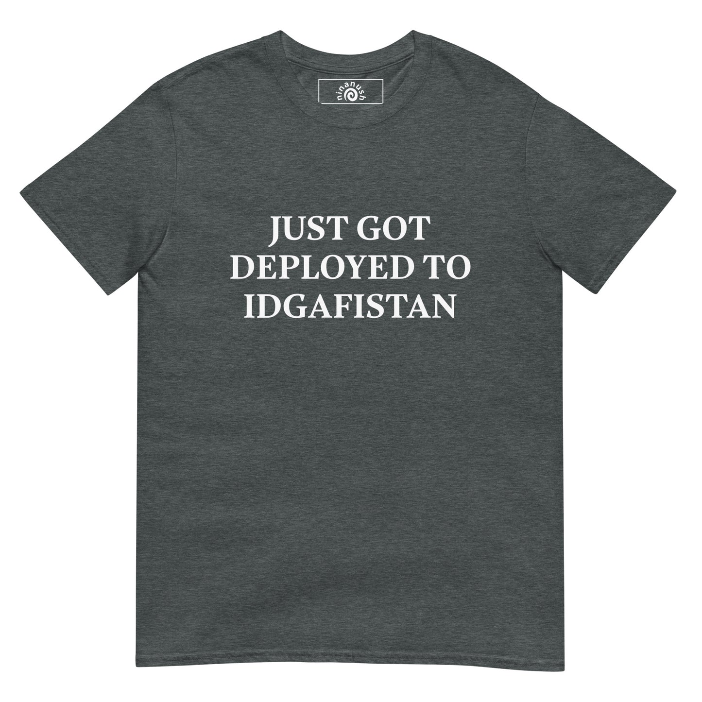 Gray Just Got Deployed To IDGAFISTAN T-Shirt