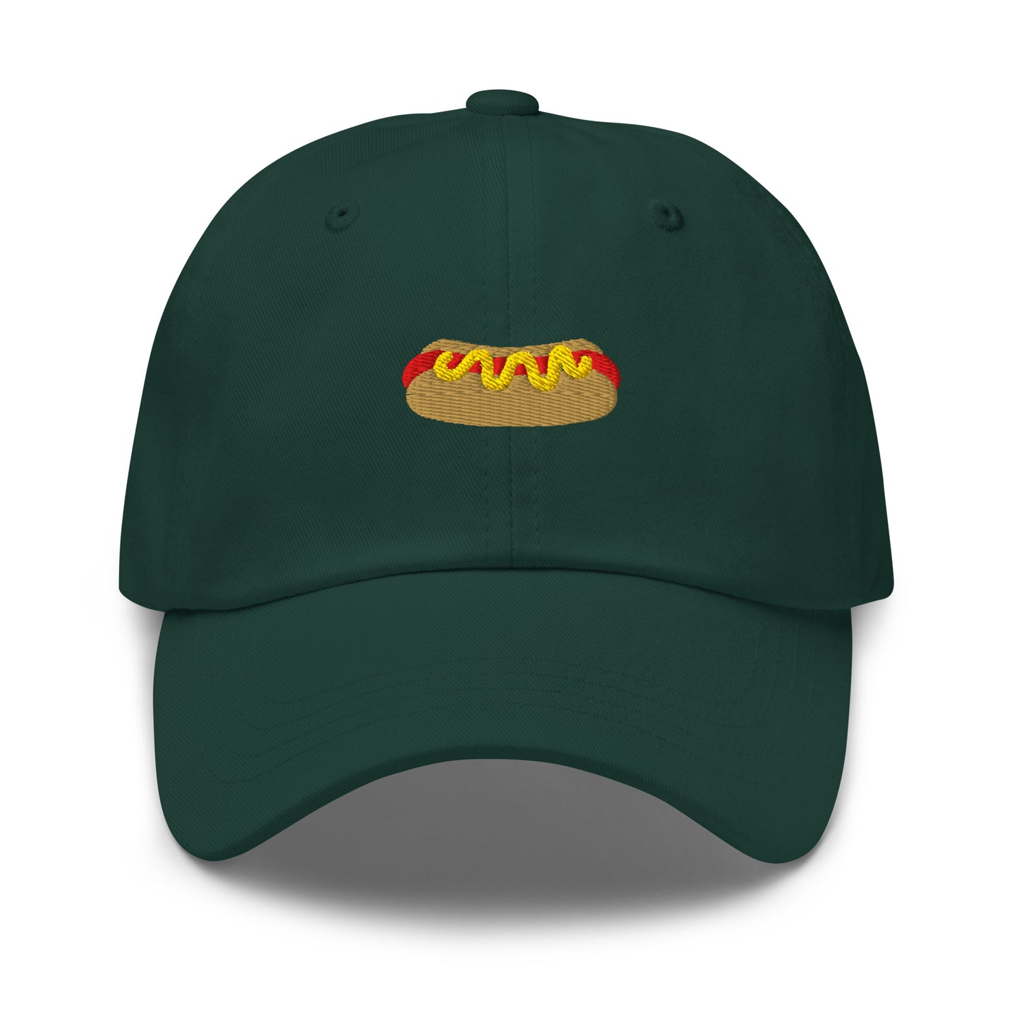 Green hot dog hat