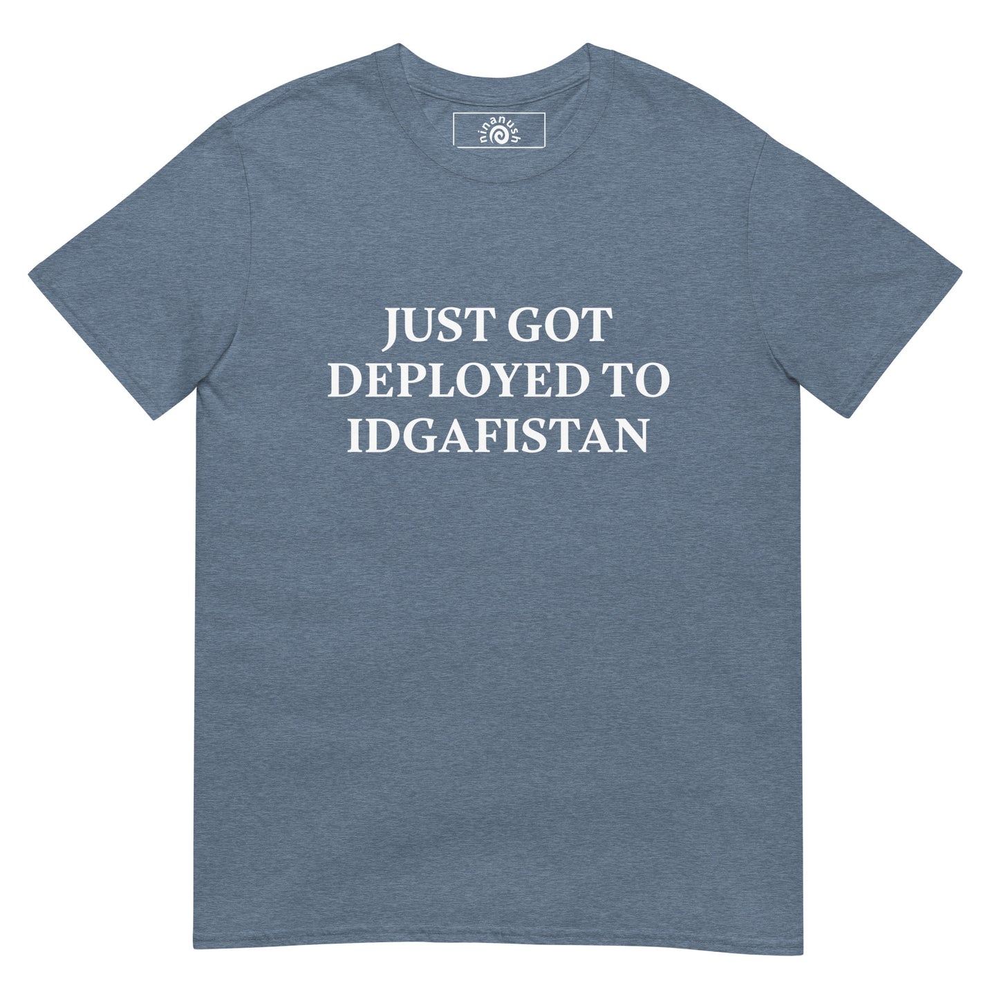 Indigo Just Got Deployed To IDGAFISTAN T-Shirt