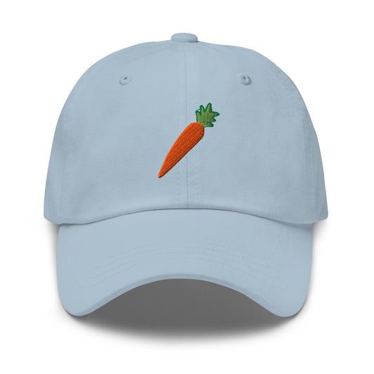 Light Blue Carrot Dad Hat