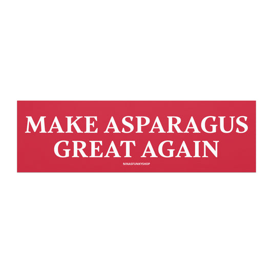 Make Asparagus Great Again Car Magnet