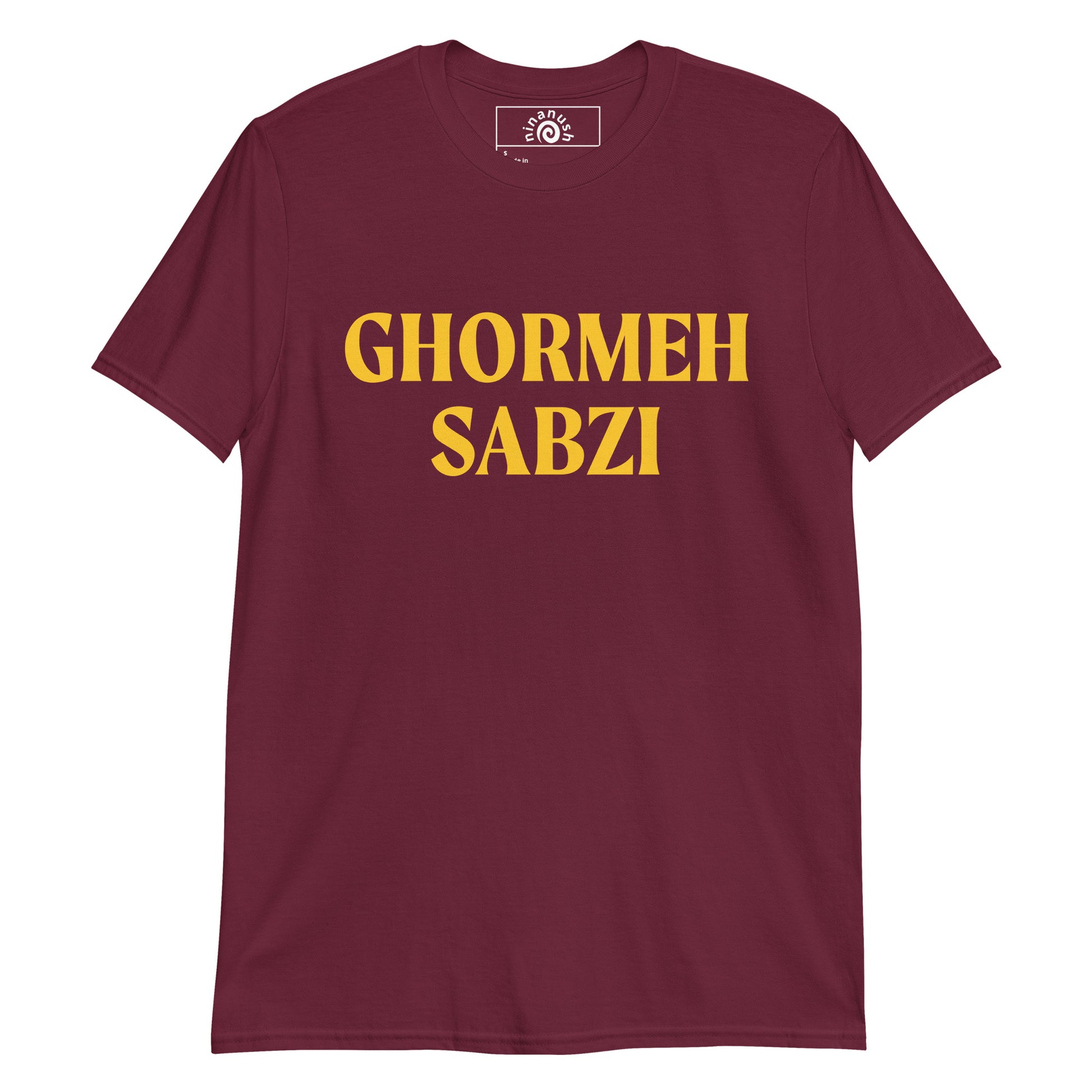 Maroon Ghormeh Sabzi T-shirt