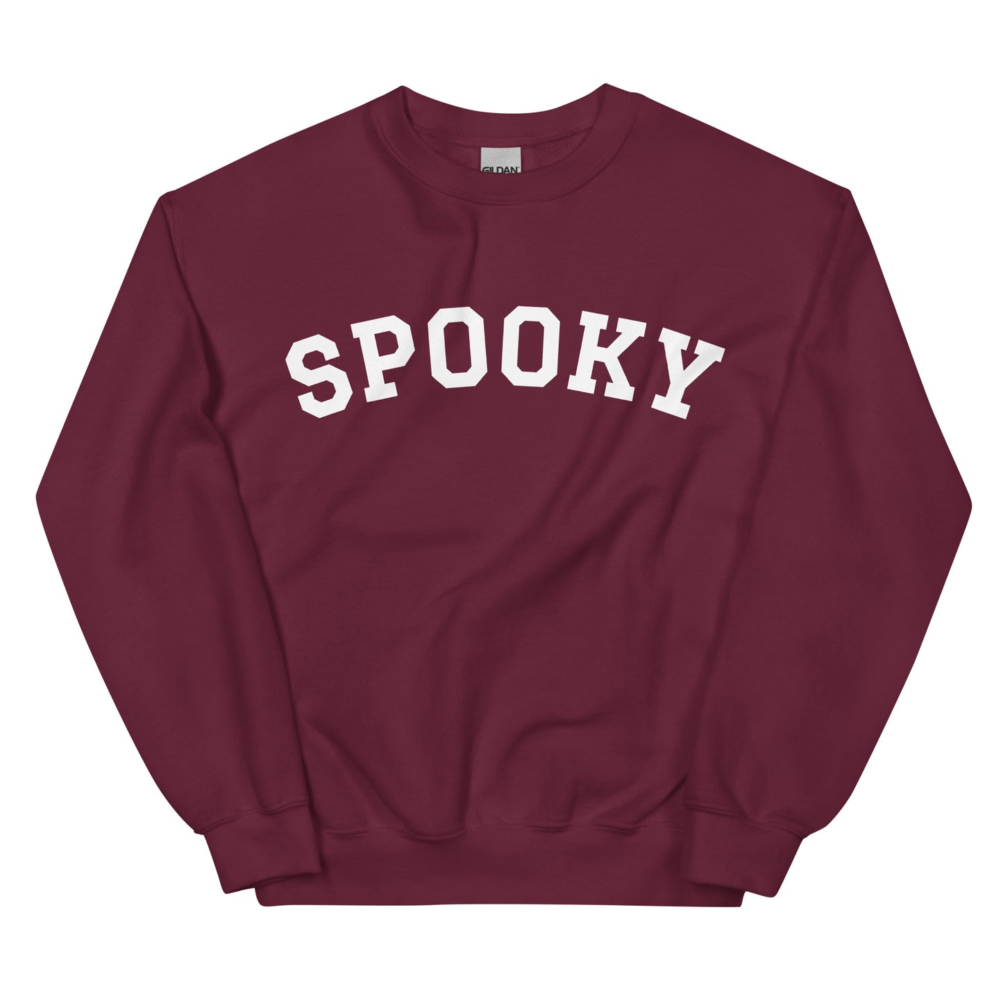 Maroon Spooky Sweatshirt