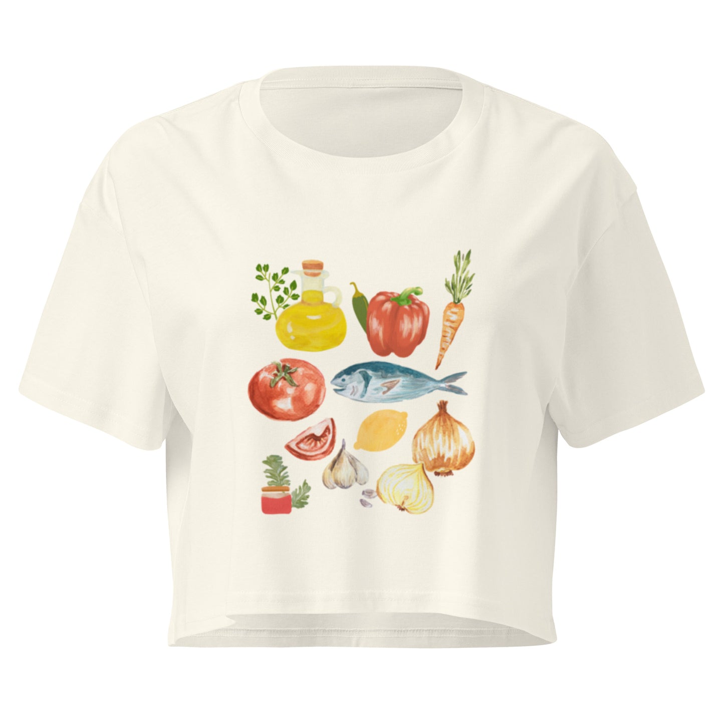 Natural color colorful ingredients t-shirt