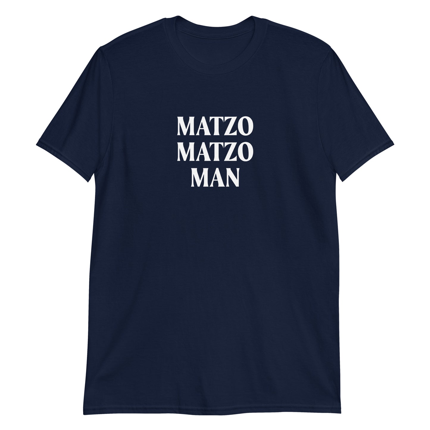 Navy Matzo Matzo Man T-Shirt