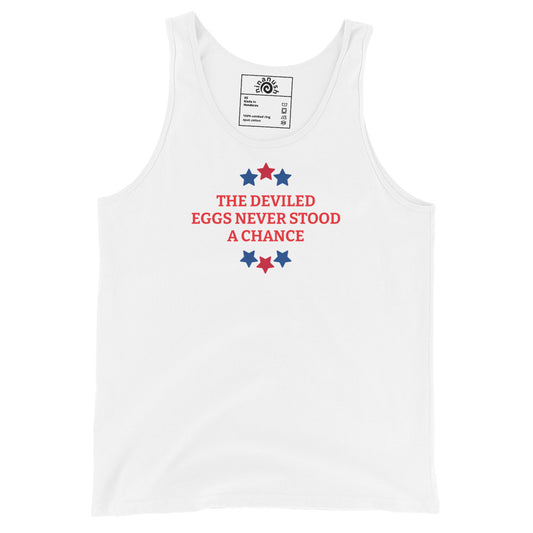 White The Deviled Eggs Never Stood A Chance Men's Tank Top