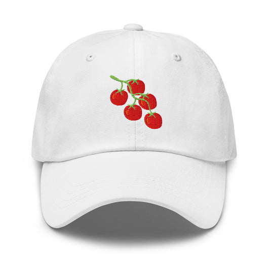 White Cherry Tomatoes Dad Hat