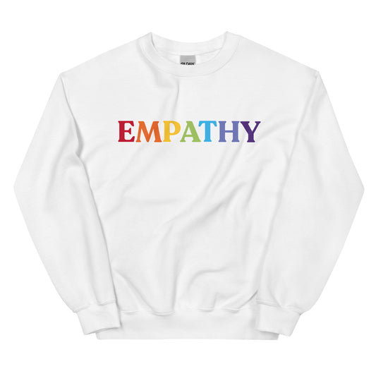 White Empathy Sweatshirt