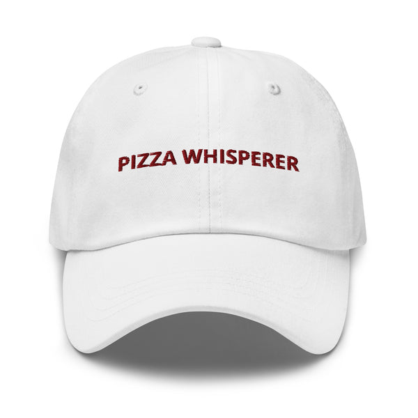 White Pizza Whisperer Dad Hat