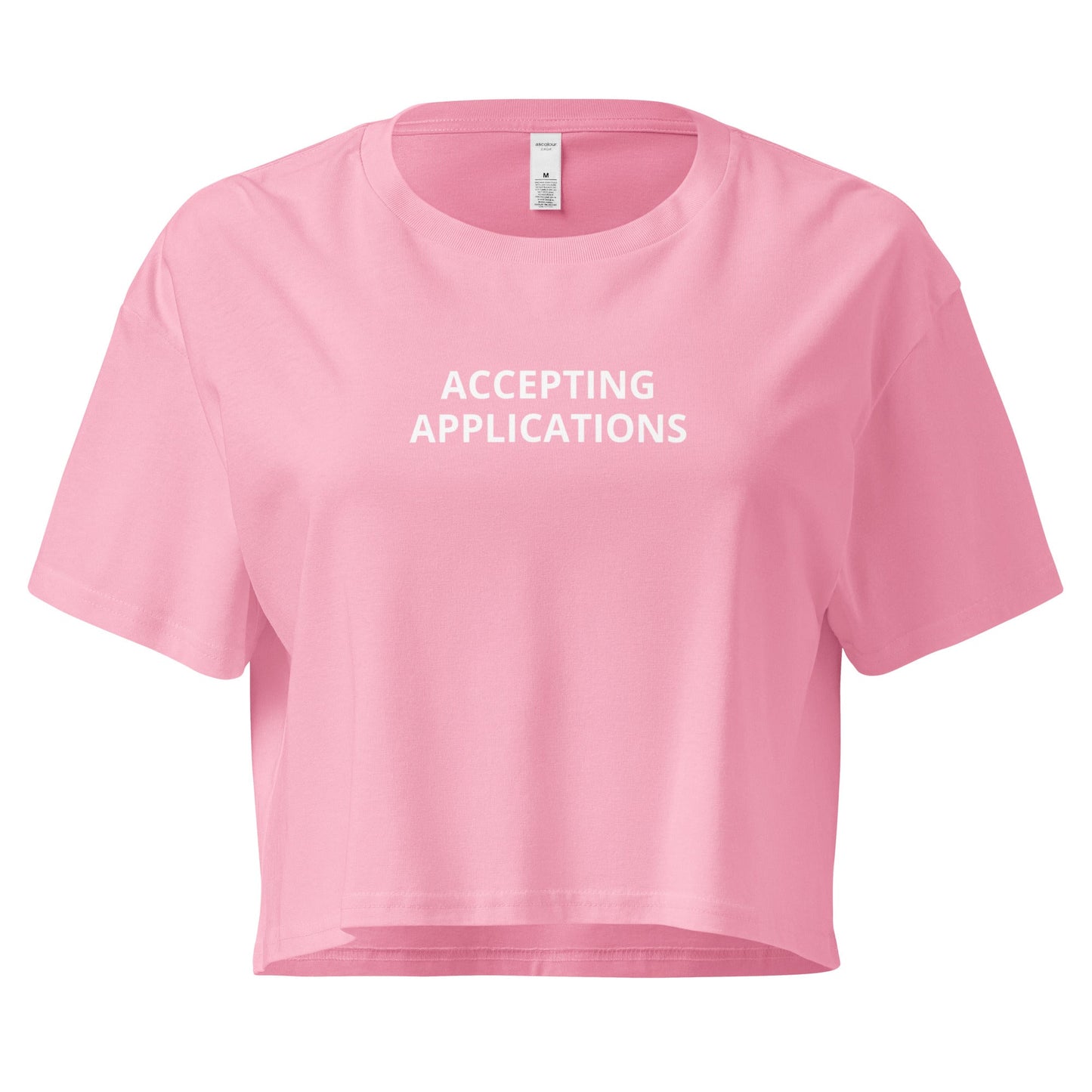 Accepting Applications Crop Tee - ninanush