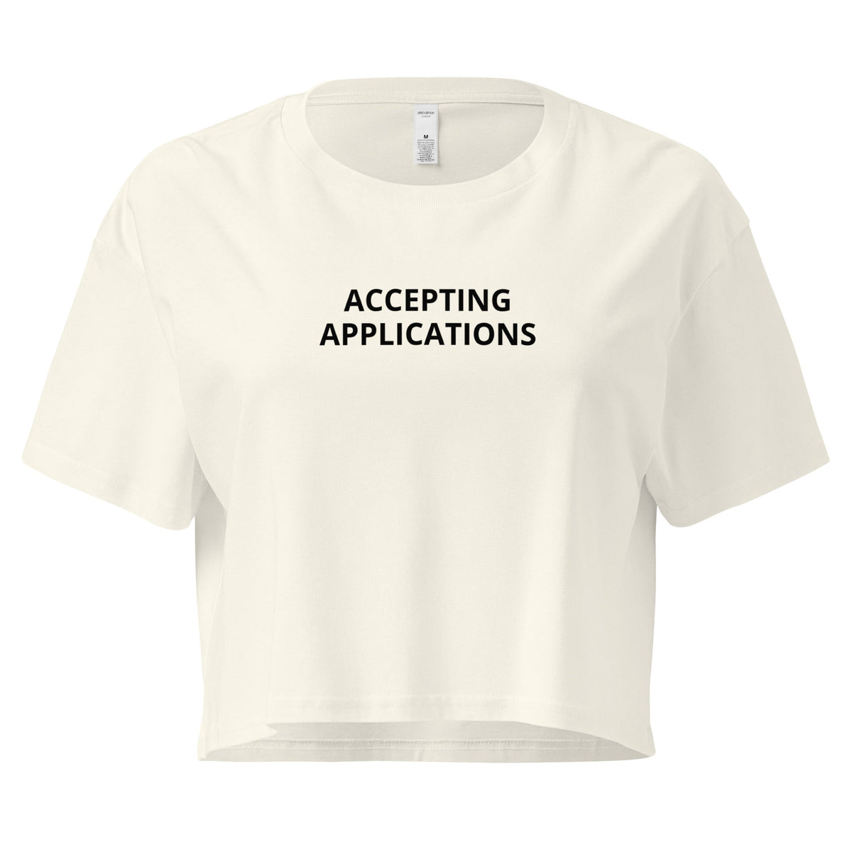 Accepting Applications Crop Tee - ninanush