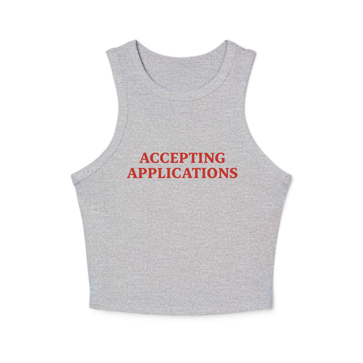 Accepting Applications Racer Tank Top - ninanush