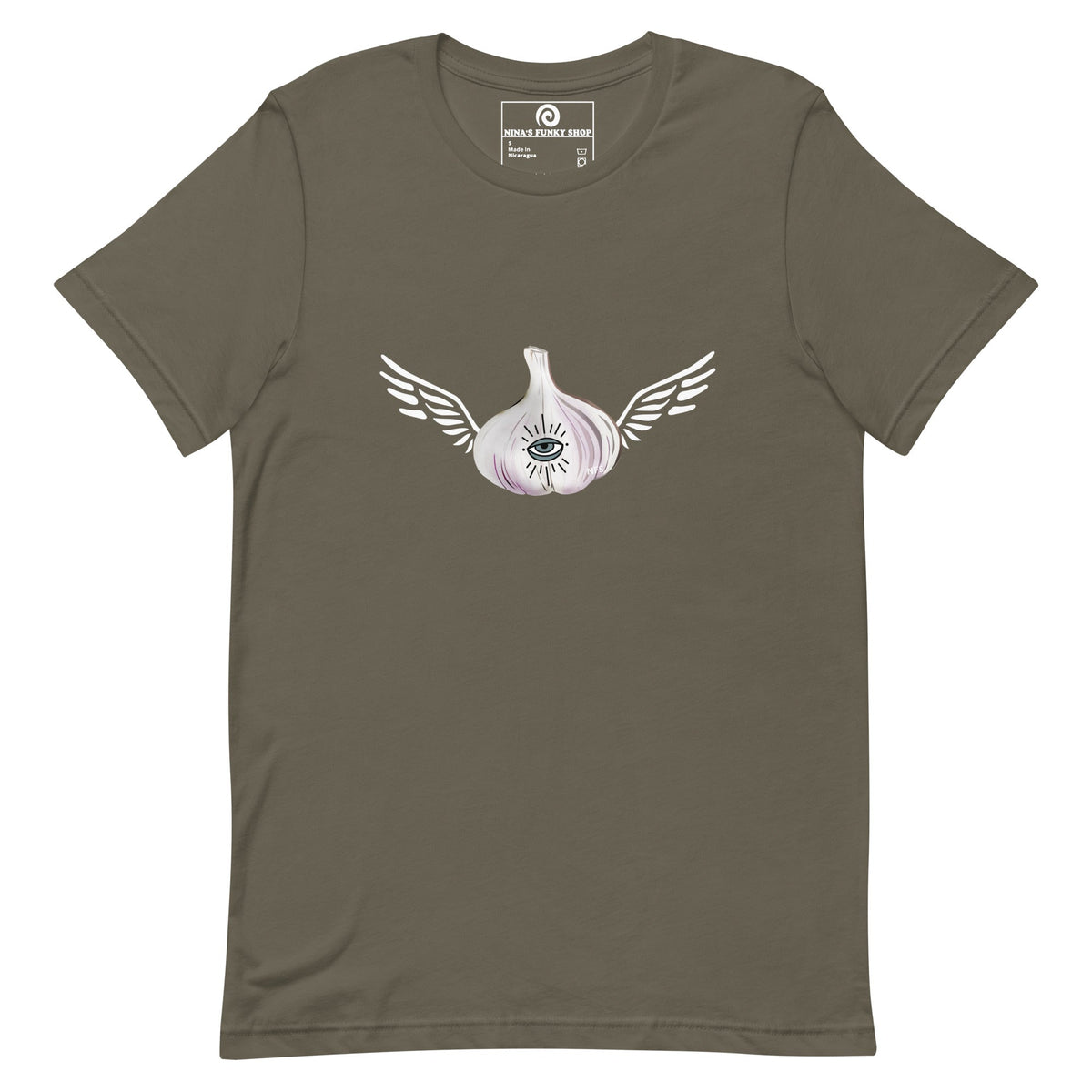 Angel Garlic T-shirt - ninanush