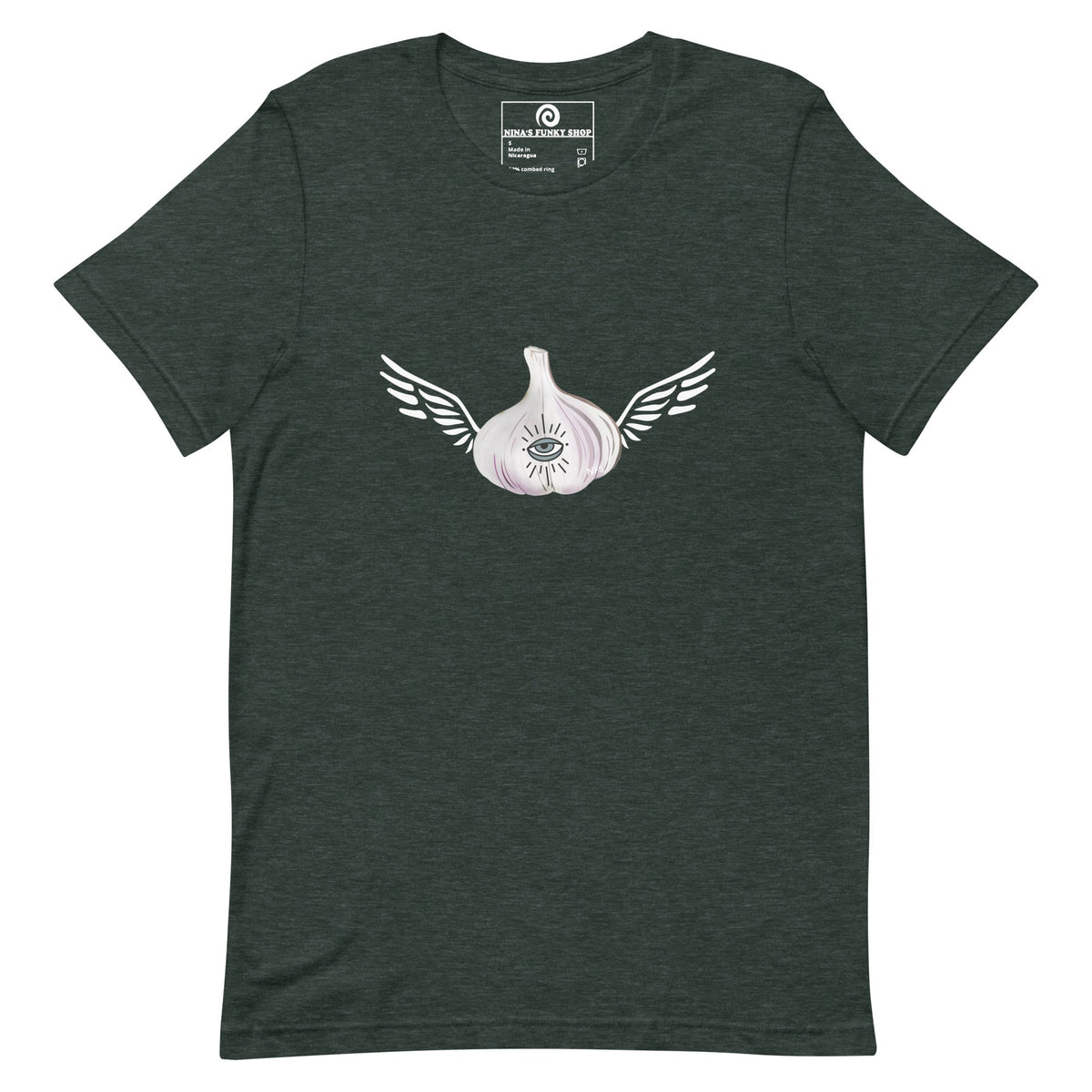 Angel Garlic T-shirt - ninanush