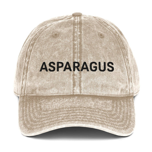 Asparagus Vintage Dad Hat - ninanush