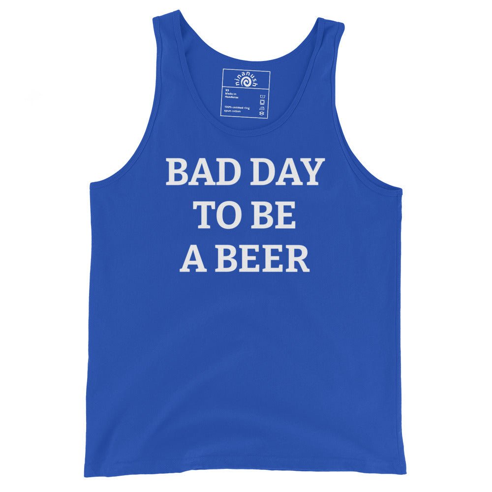 Bad Day To Be A Beer Men’s Tank Top - ninanush