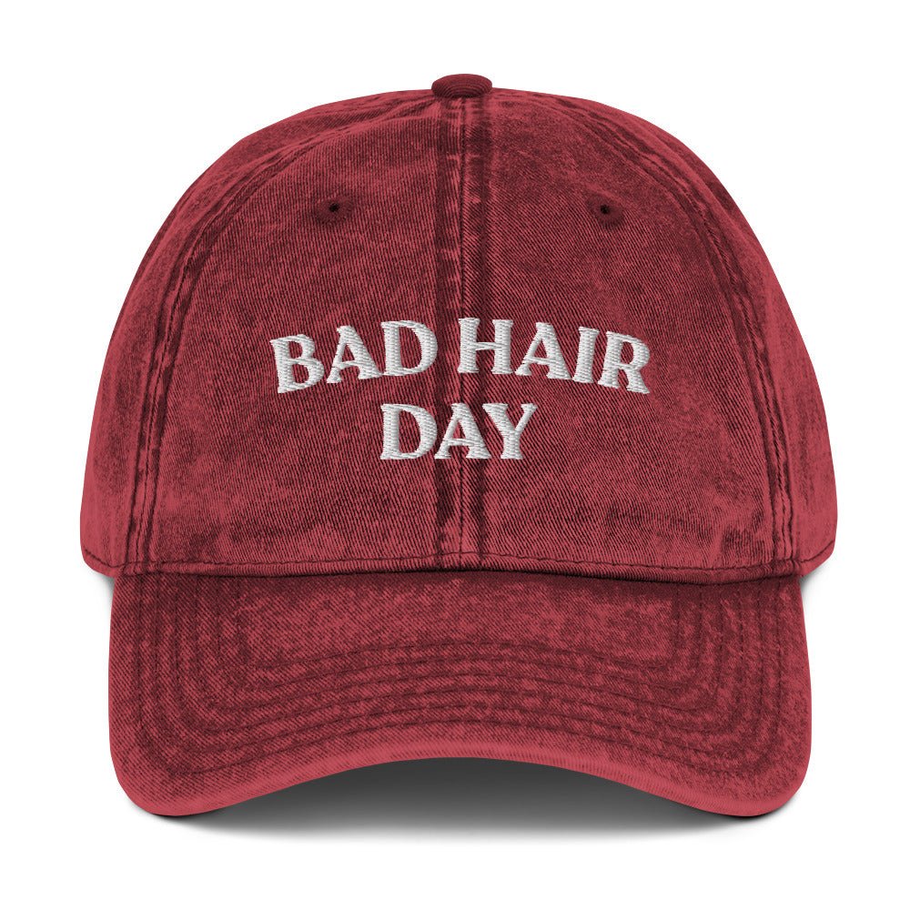 Bad Hair Day Vintage Dad Hat - ninanush