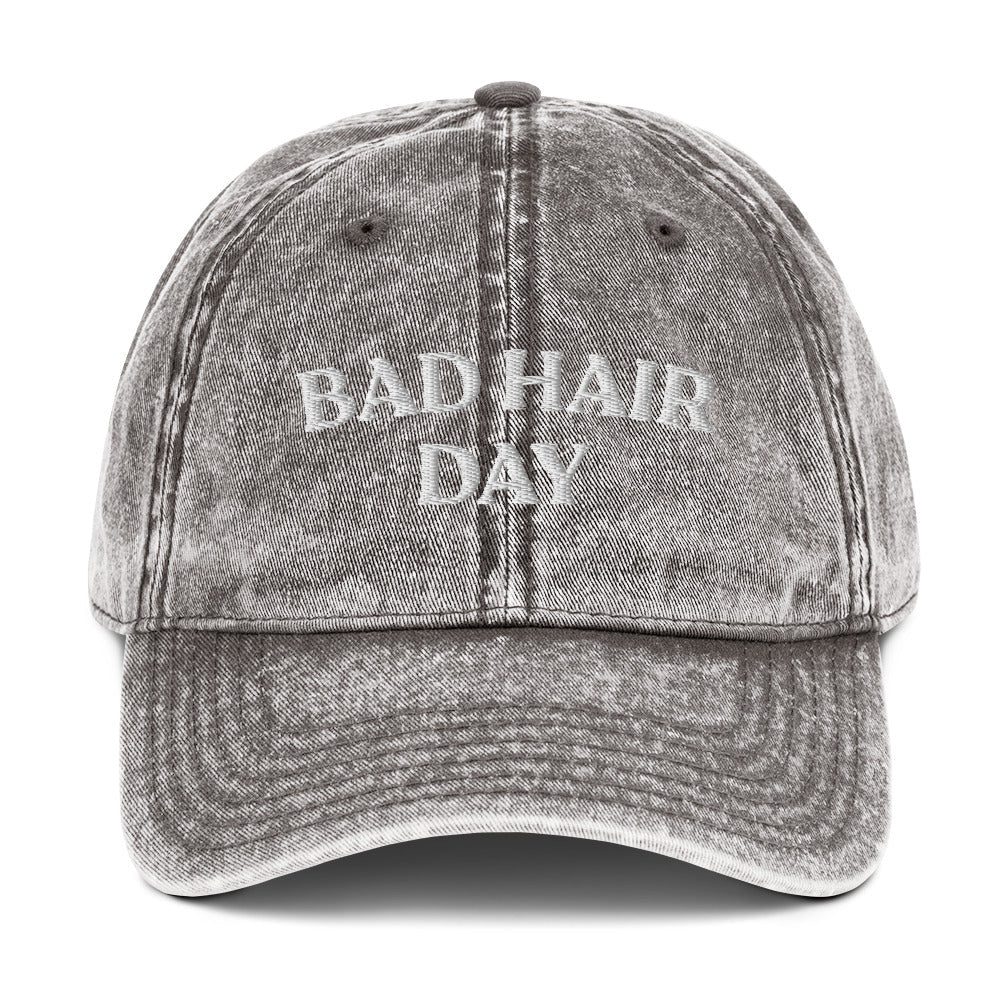 Bad Hair Day Vintage Dad Hat - ninanush
