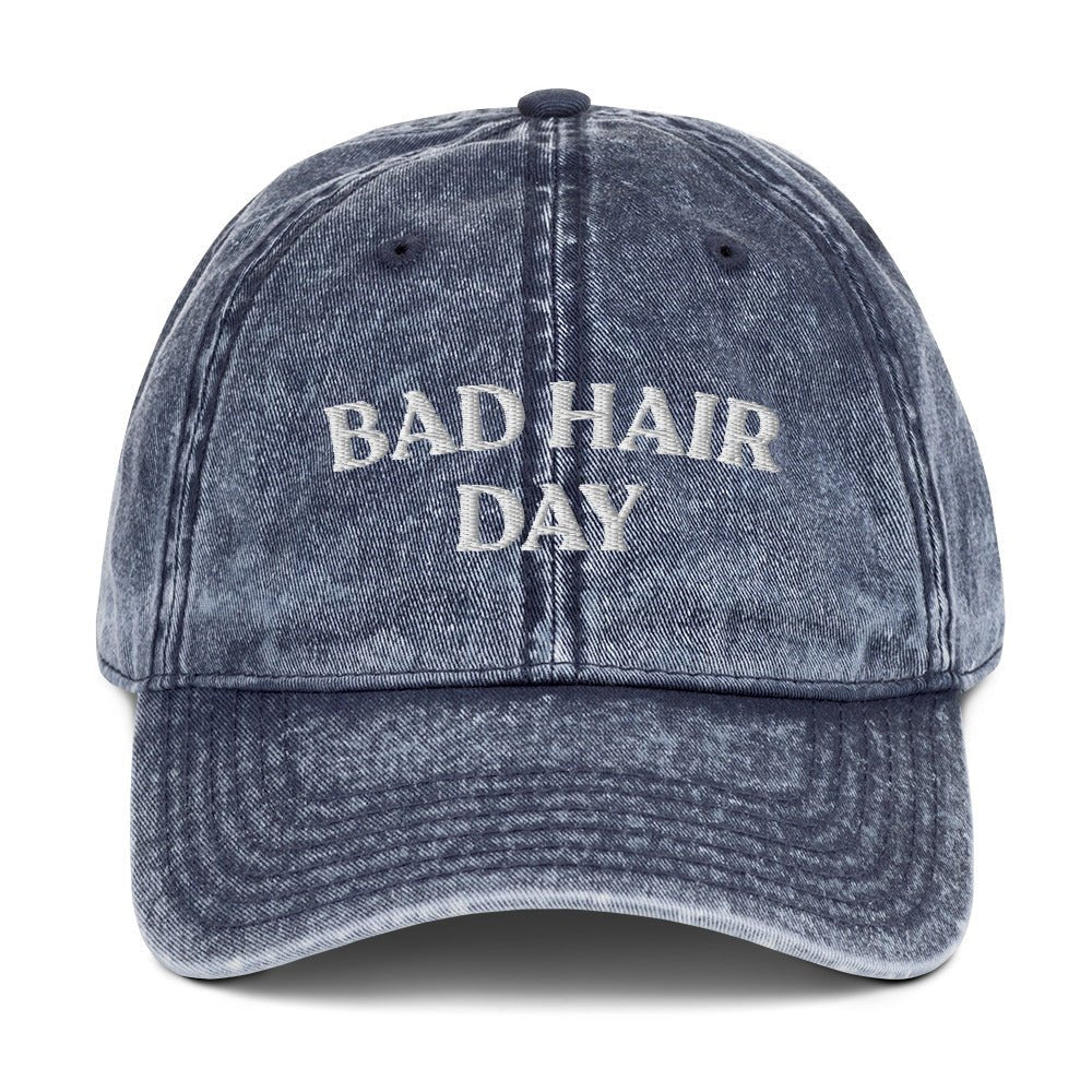 Bad Hair Day Vintage Dad Hat - ninanush
