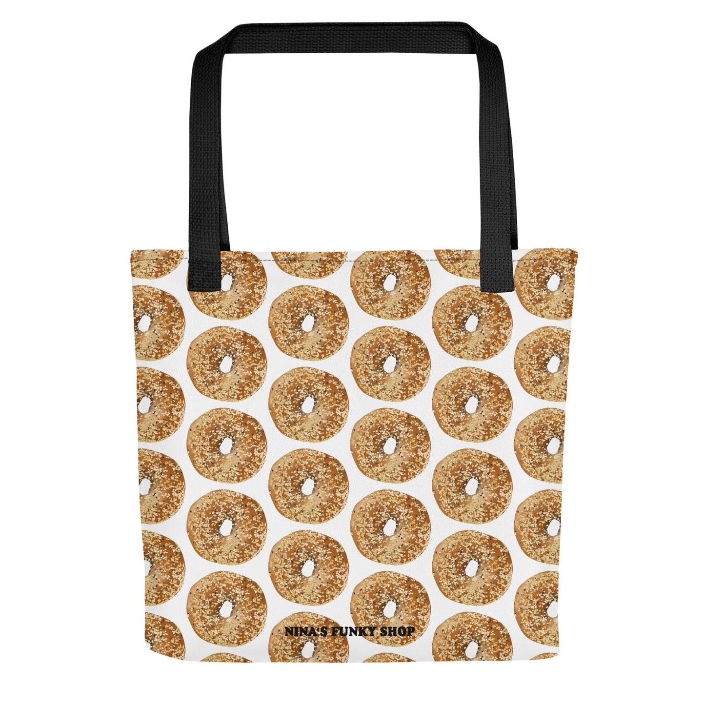 Bagel Design Tote Bag - ninanush
