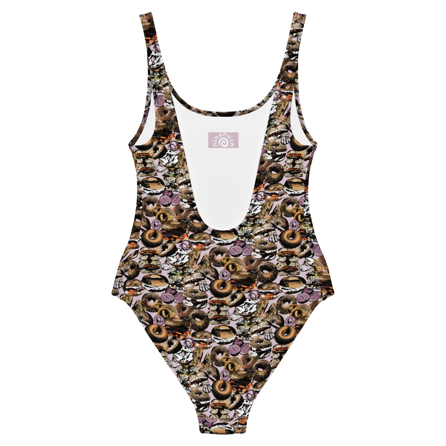 Bagel Paradise One-Piece Swimsuit - ninanush