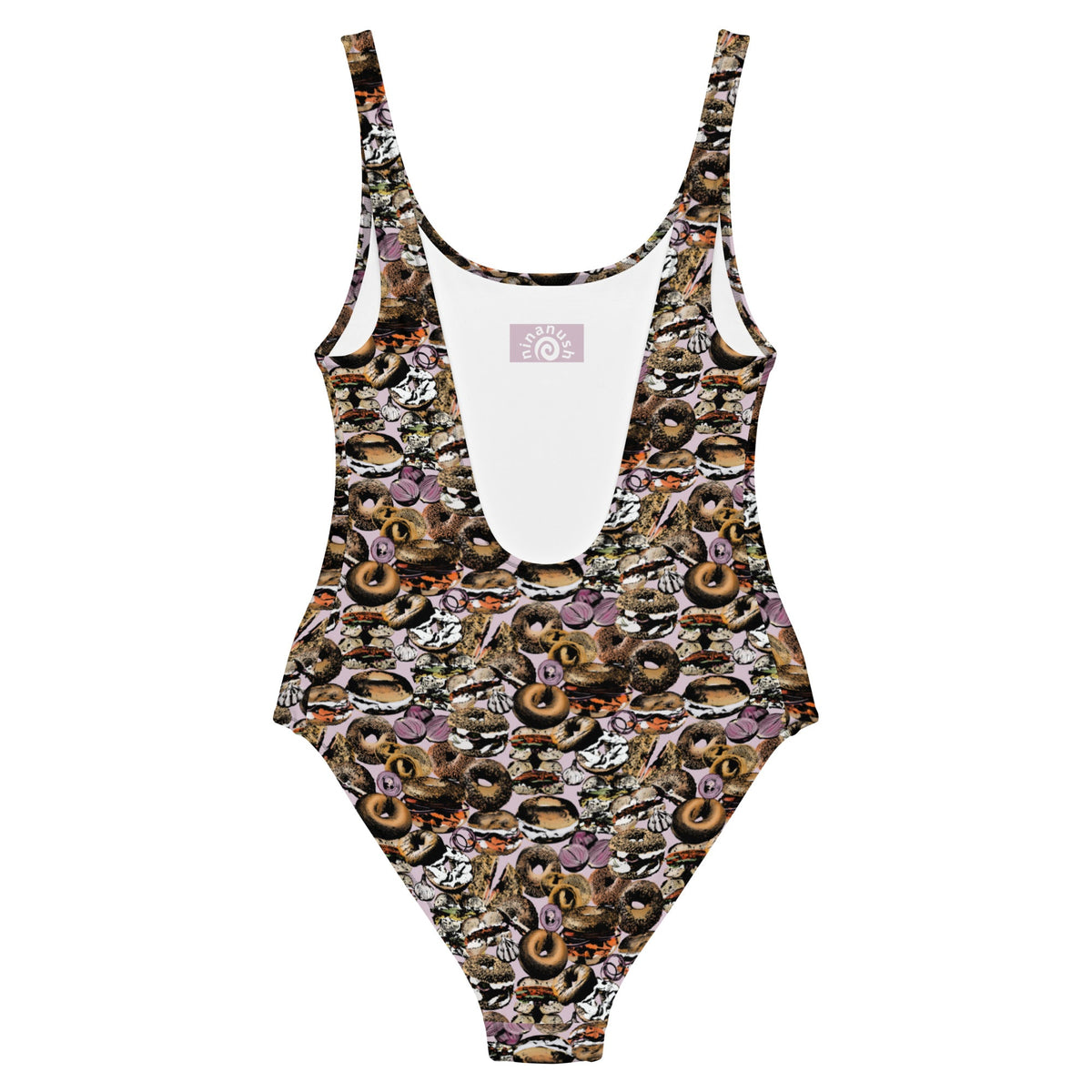 Bagel Paradise One-Piece Swimsuit - ninanush