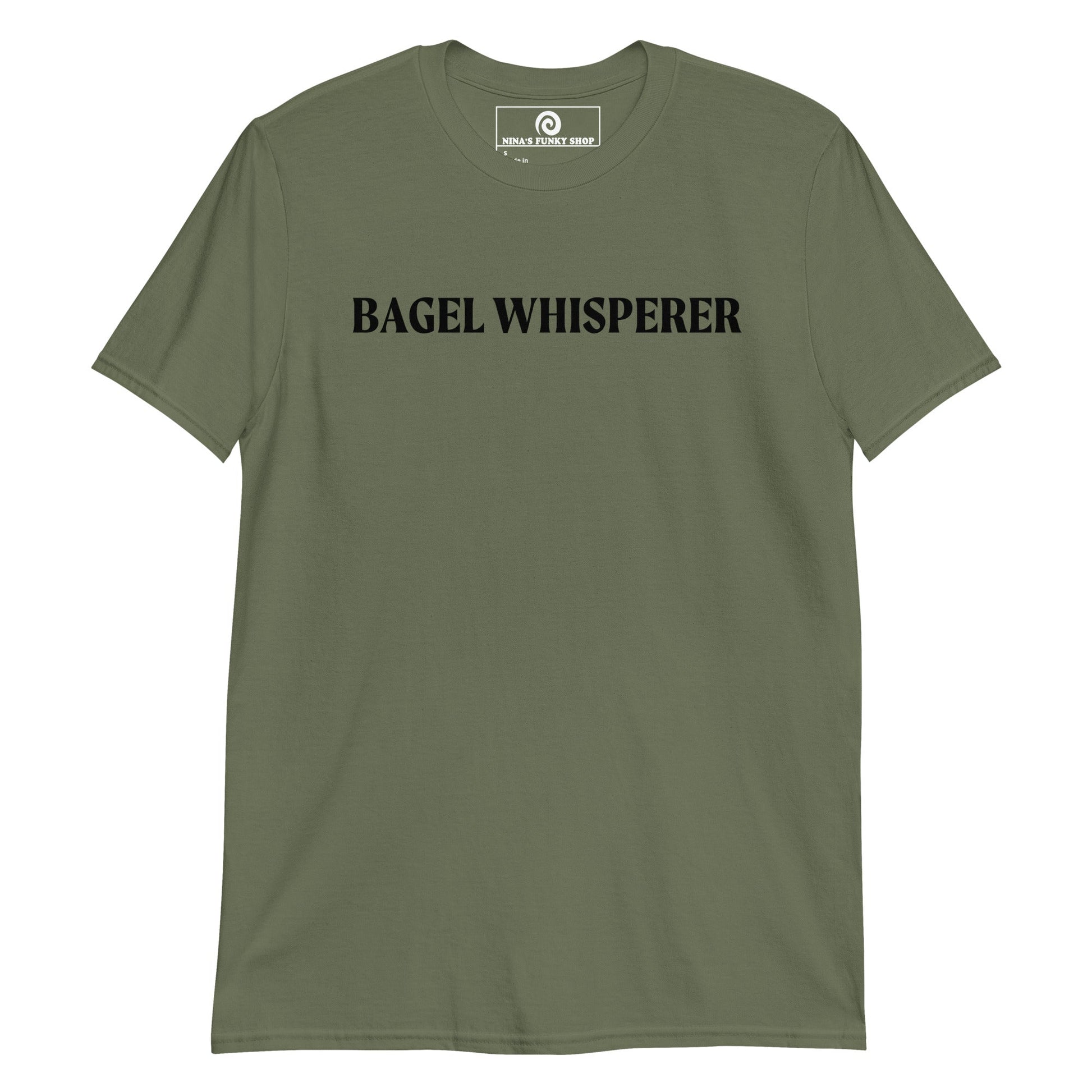 Bagel Whisperer T-Shirt - ninanush