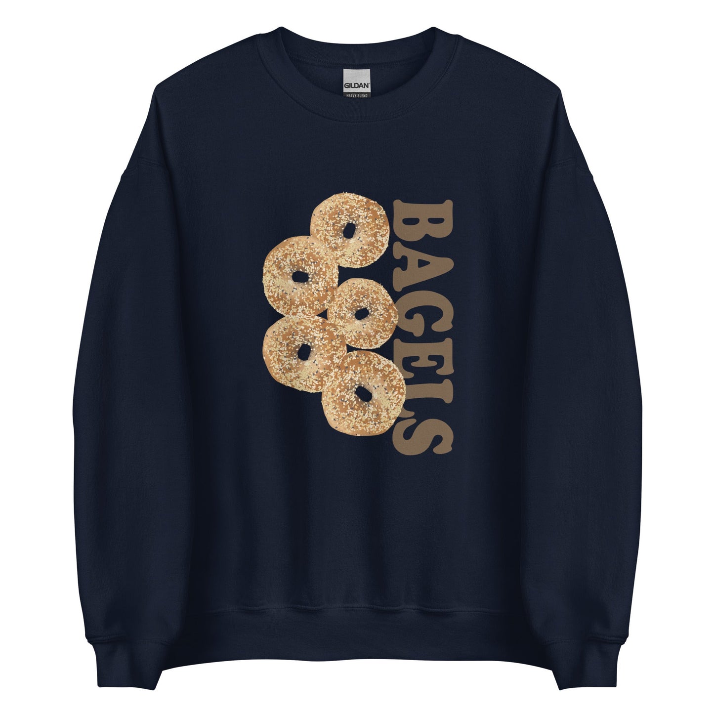 Bagels Crew Neck Sweatshirt - ninanush