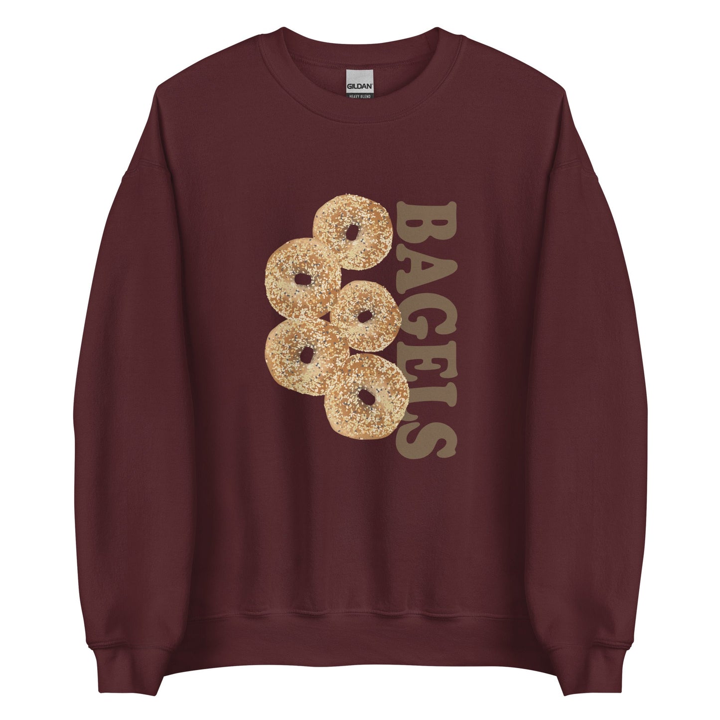 Bagels Crew Neck Sweatshirt - ninanush