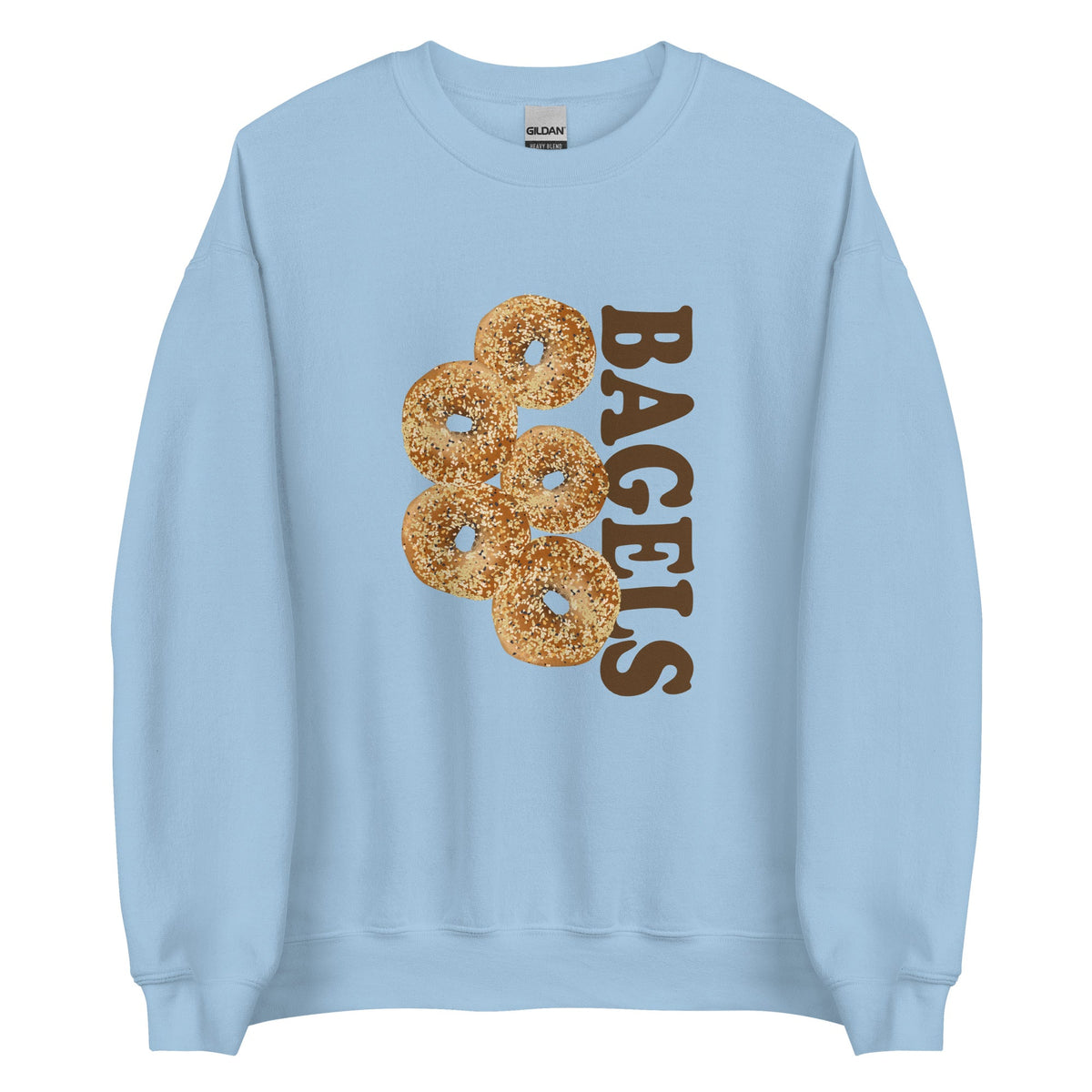 Bagels Crew Neck Sweatshirt - ninanush