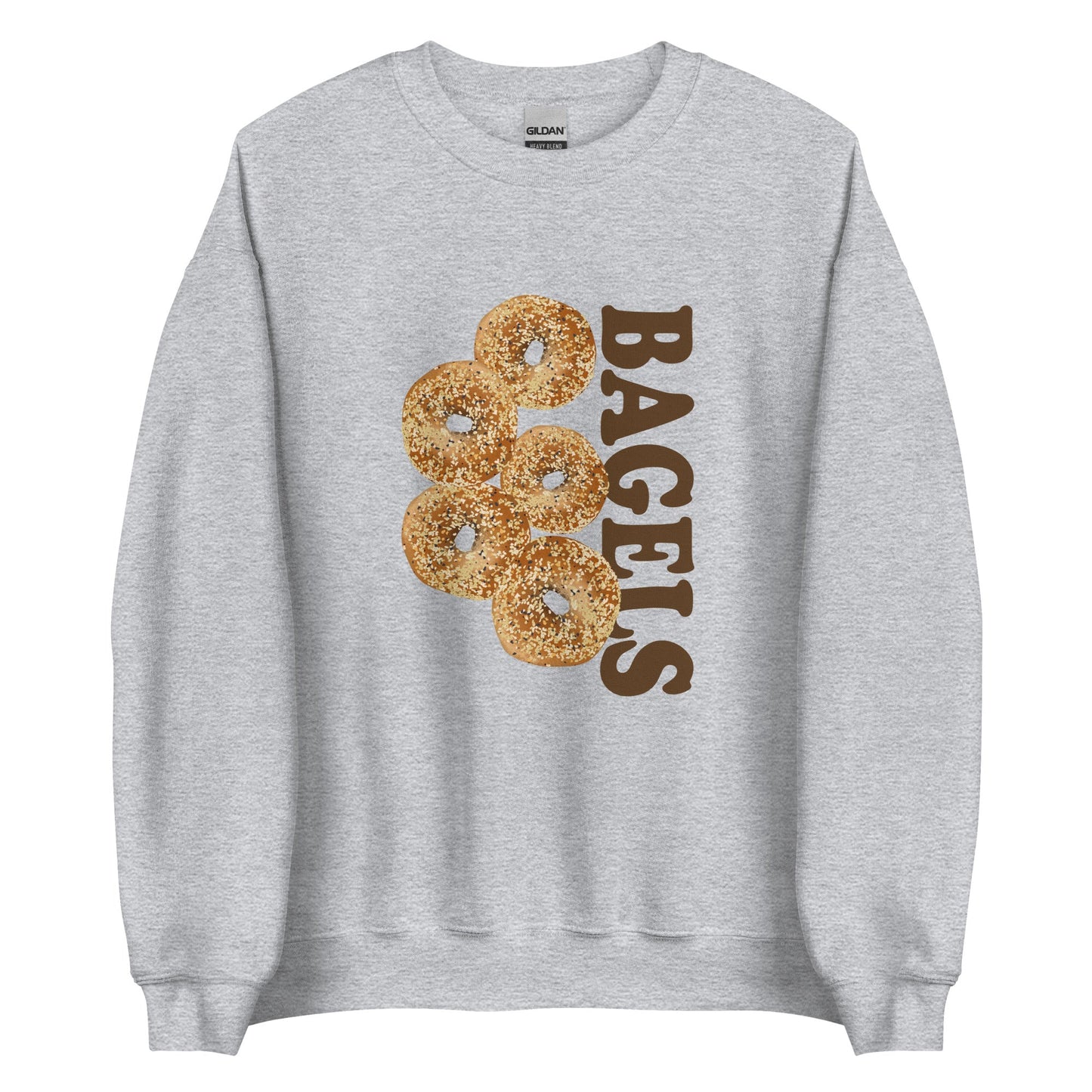 Bagels Crew Neck Sweatshirt - ninanush