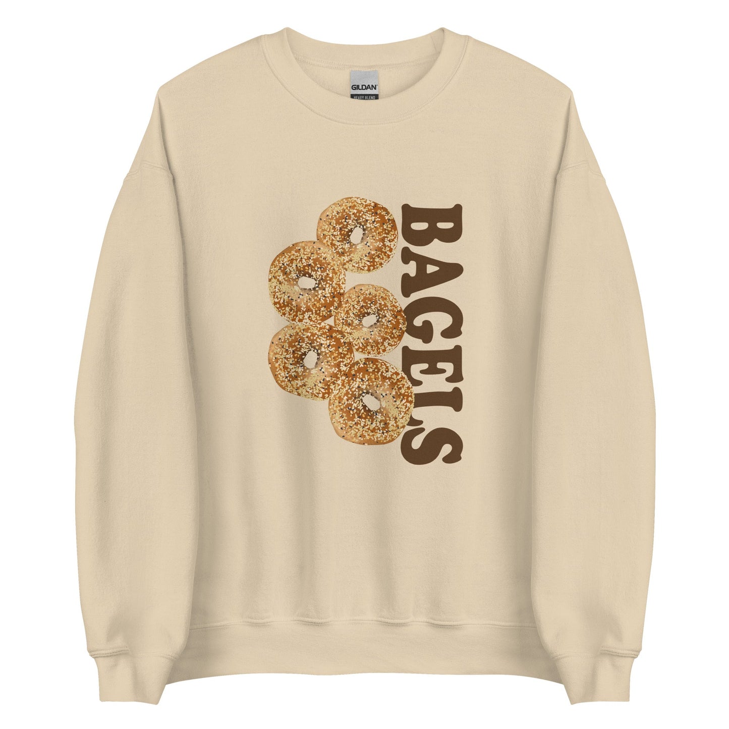 Bagels Crew Neck Sweatshirt - ninanush