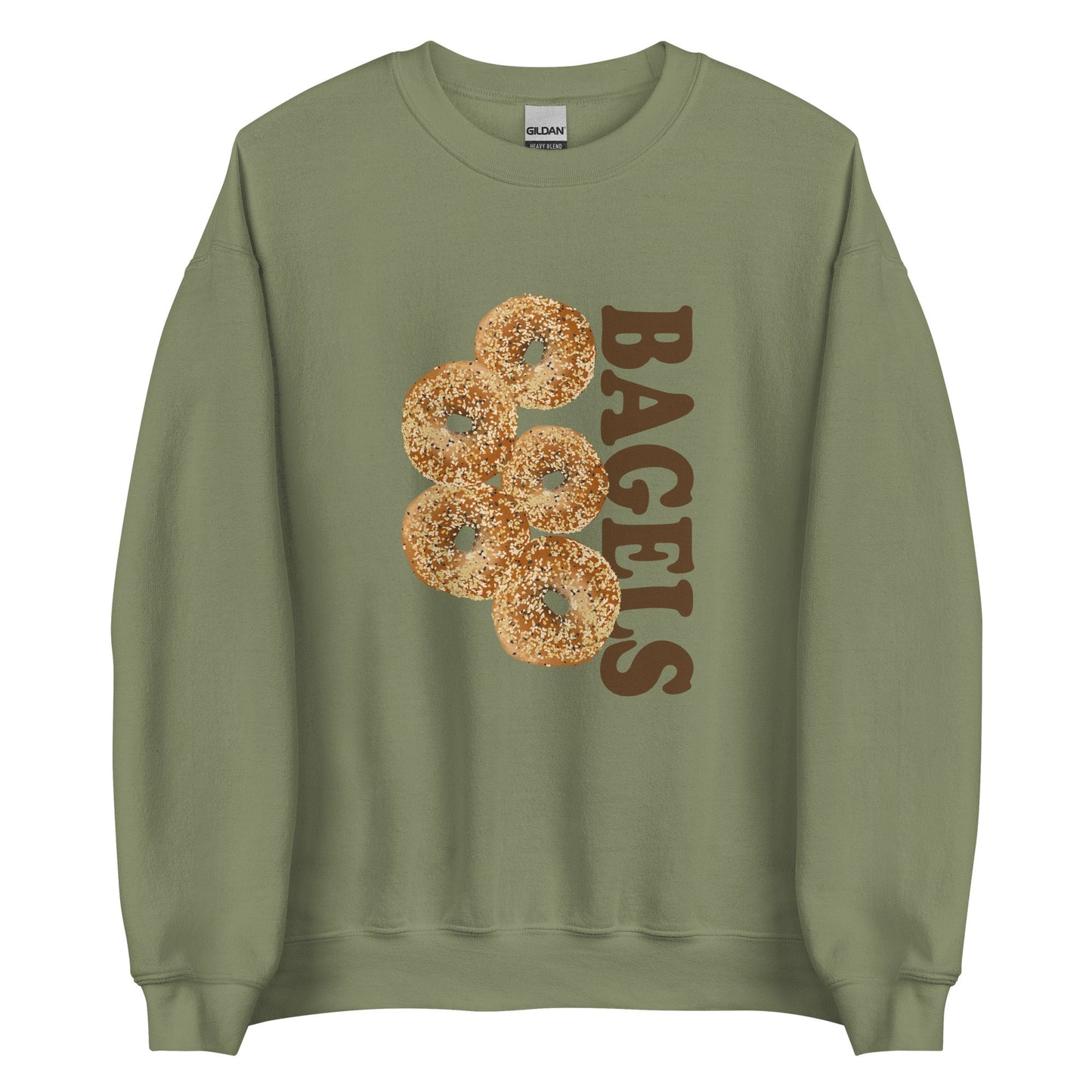 Bagels Crew Neck Sweatshirt - ninanush