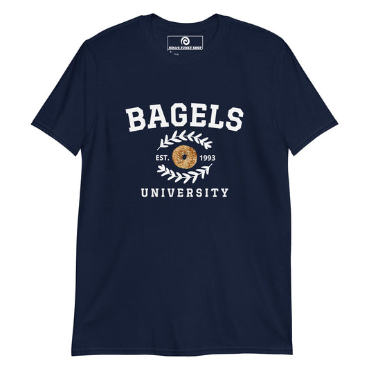 Bagels University T-Shirt - ninanush