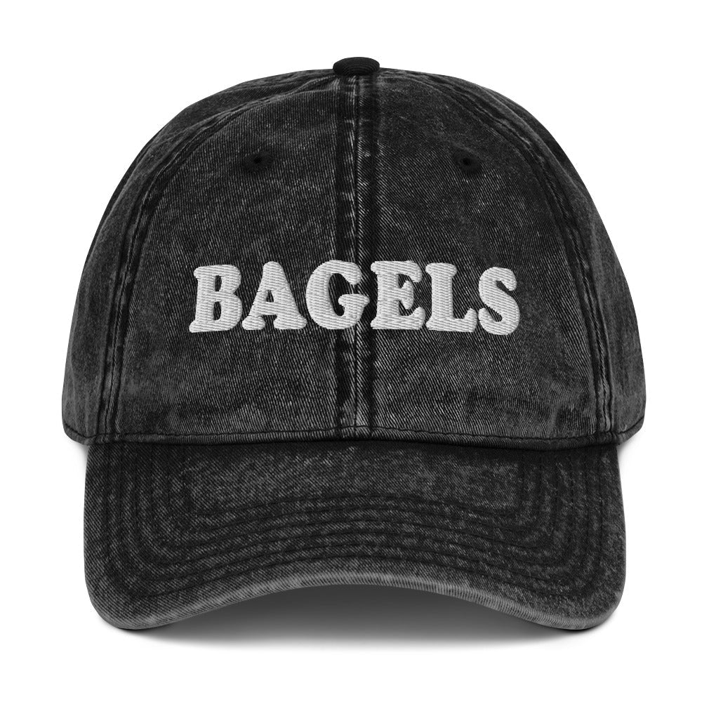 Bagels Vintage Style Dad Hat - ninanush