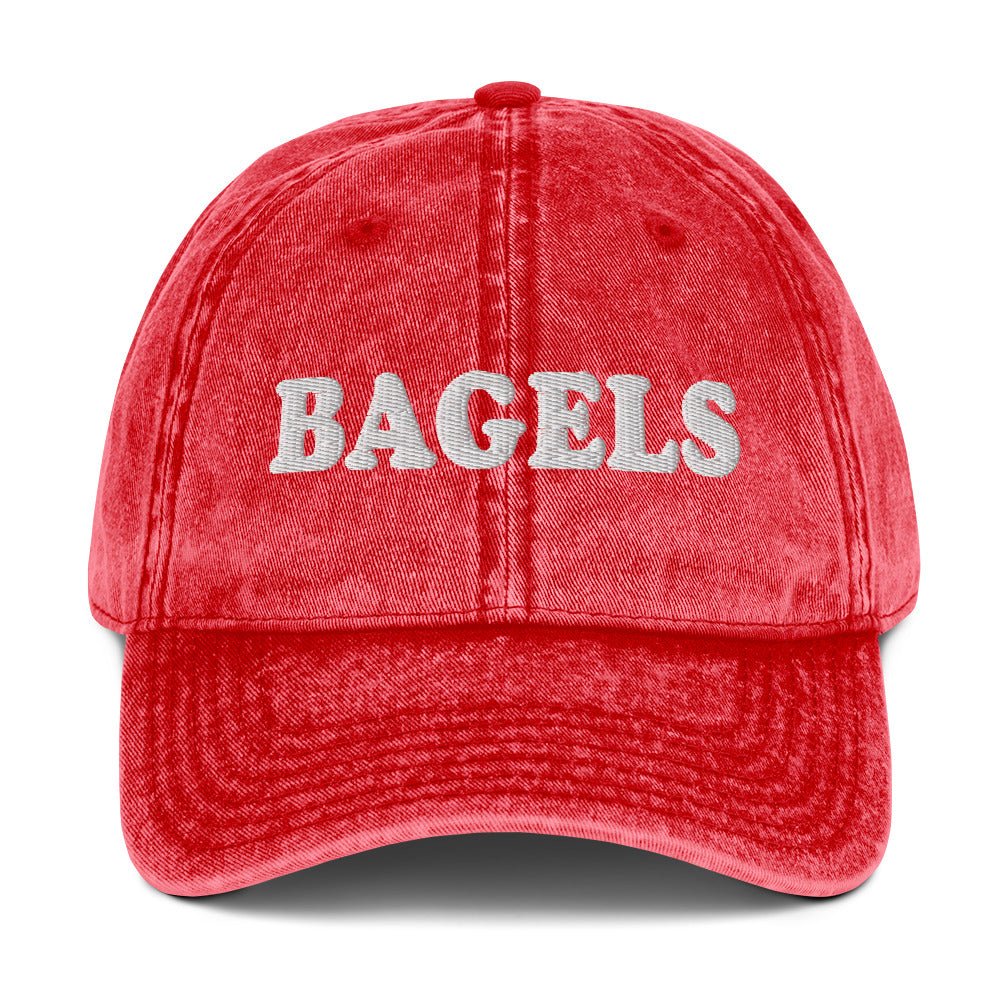 Bagels Vintage Style Dad Hat - ninanush
