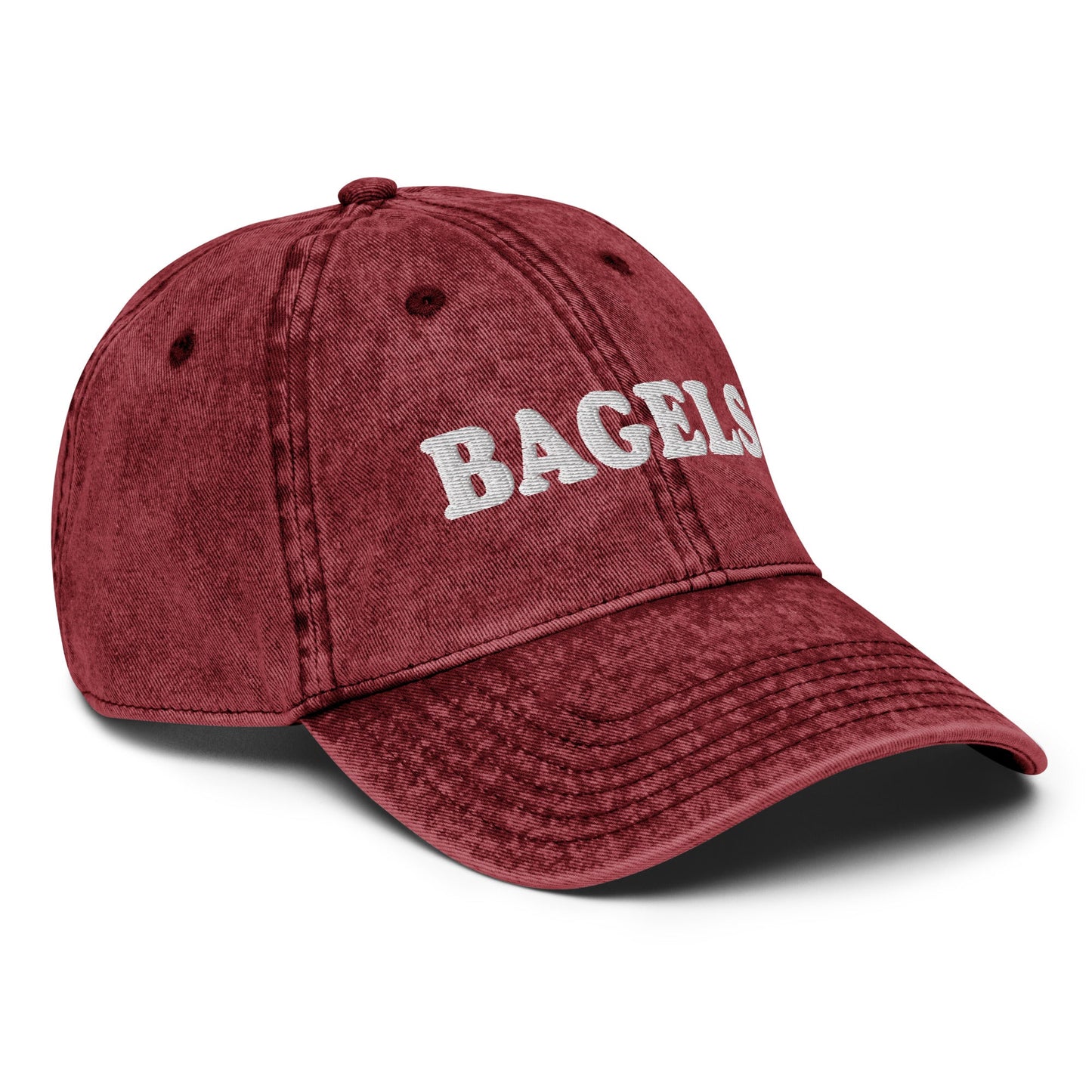 Bagels Vintage Style Dad Hat - ninanush