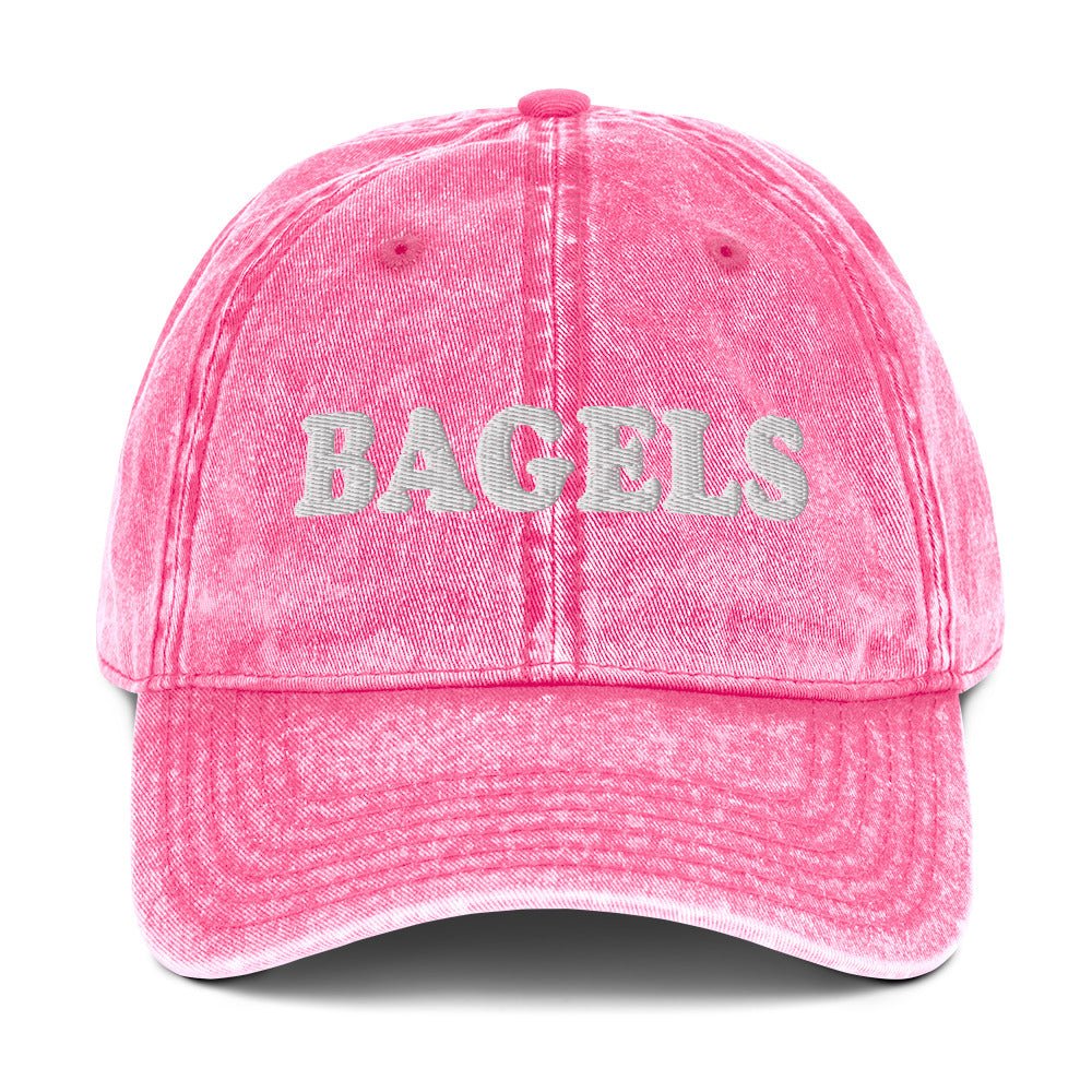 Bagels Vintage Style Dad Hat - ninanush