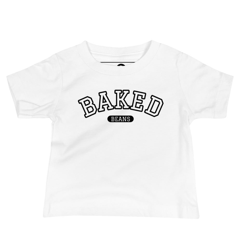 Baked Beans Varsity Baby T-Shirt - ninanush