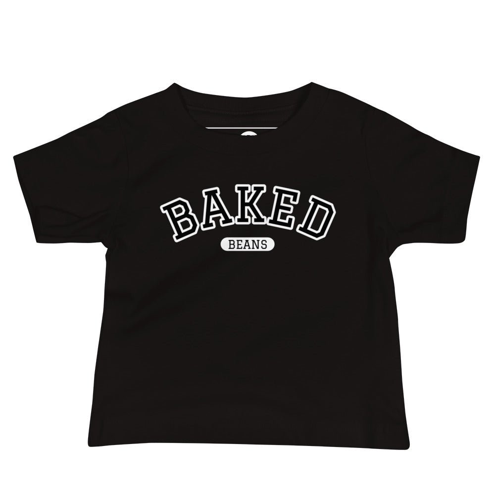 Baked Beans Varsity Baby T-Shirt - ninanush
