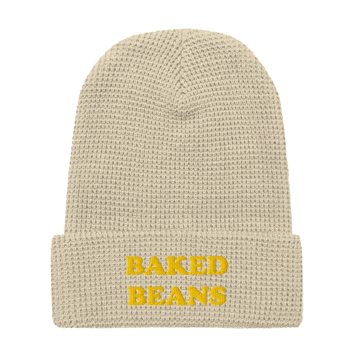 Baked Beans Waffle Beanie - ninanush