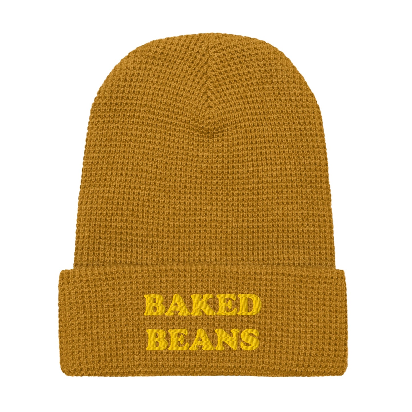 Baked Beans Waffle Beanie - ninanush